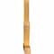 Ekena Millwork Saratoga Rough Sawn Timber Gable Bracket, Western Red Cedar, 84"W x 38"H x 4"D x 4"F, 11/12 Pitch GBW084X38X0404SAR00RWR - alternate 4